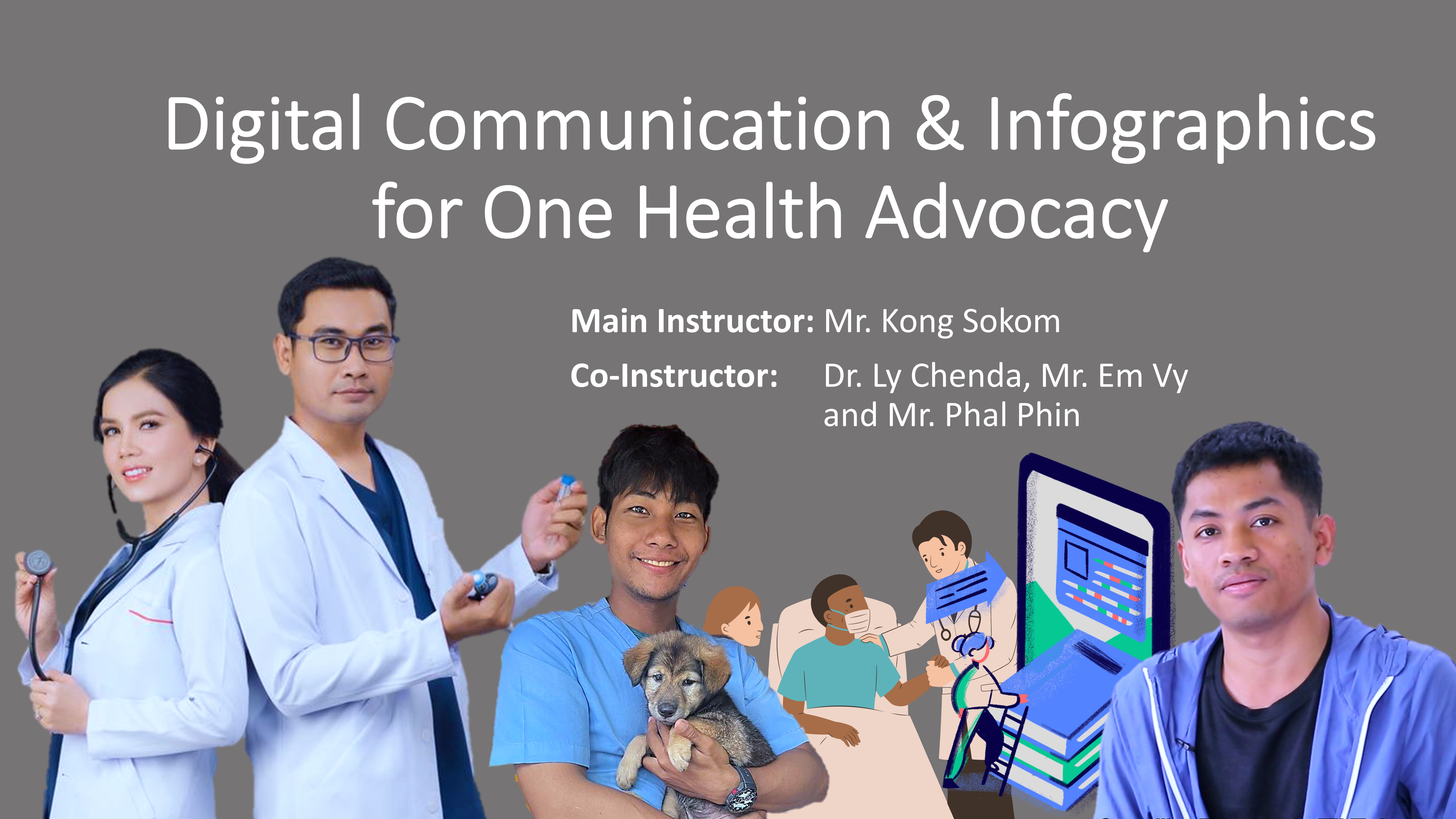 Digital Communication & Infographics for One Health Advocacy DK001